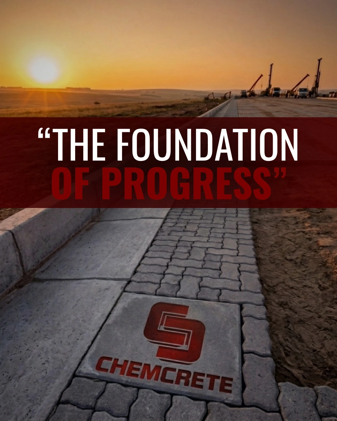 Chemcrete social media graphics