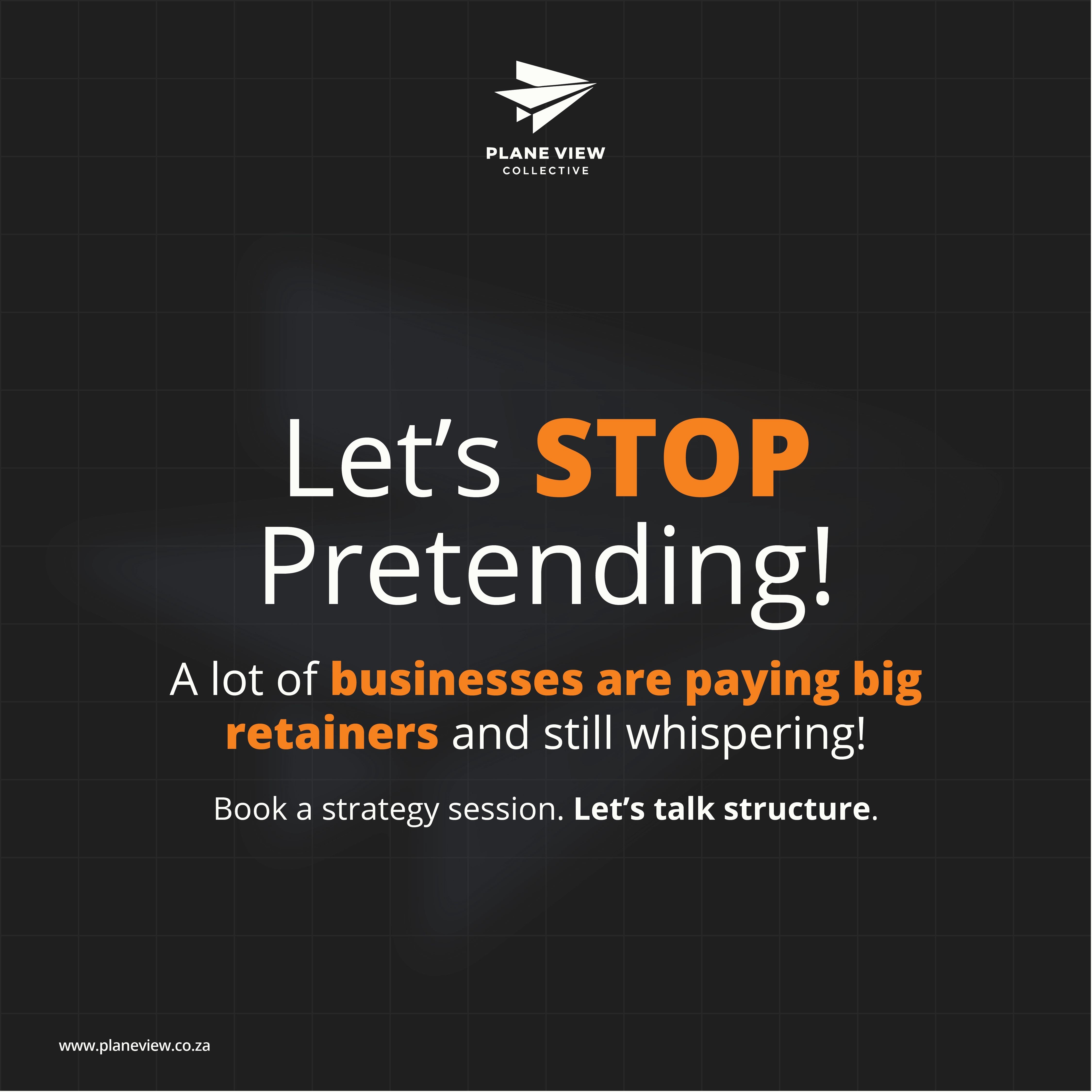 Plane View Collective marketing campaign series focused on business growth through strong marketing strategy. — image 5